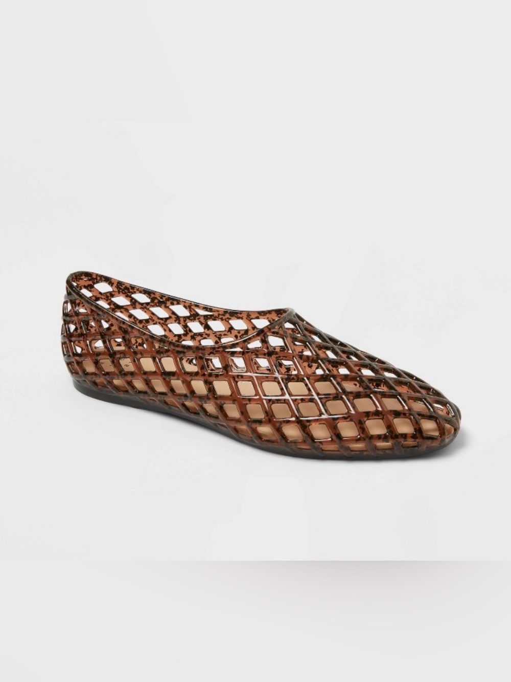 Women's Yuri Jelly Flats - A New Day™
Brown 8